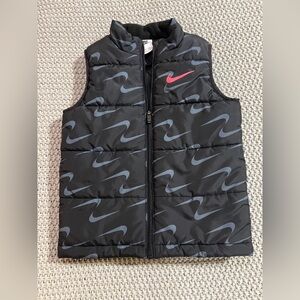 Girls Nike Puffer Vest Full Zip